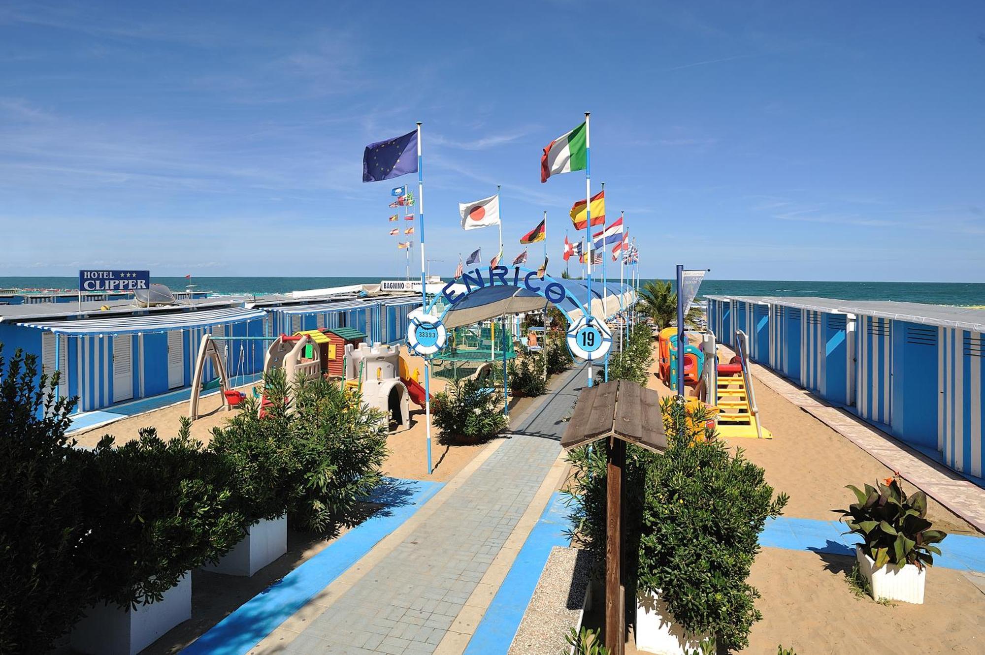Clipper Hotel Pesaro Kültér fotó
